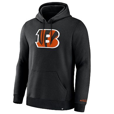 Men's Fanatics Black Cincinnati Bengals Legacy Fleece Pullover Hoodie
