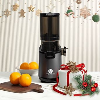 Ventray Slow Press Masticating Juicer With 5.1" Wide Feed Chute 900, one extra auger included