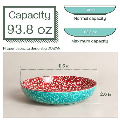 11.5" Large Serving Dishes, 2.9 Qt Turkey Platter