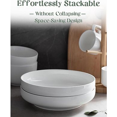 65 oz Serving Bowls for Wedding, 10'' Large Salad Bowls Set of 2