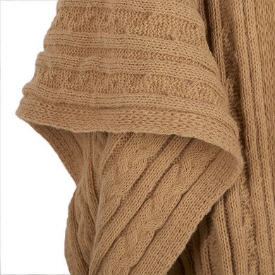 Kenna Poncho - Wheat