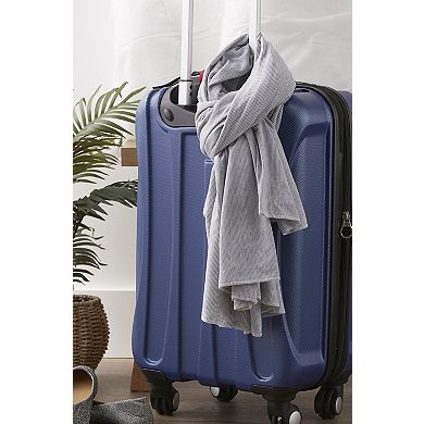 Blanket Scarf - Gray Stripe