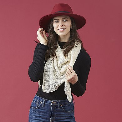 Fall Cowboy Scarf - White
