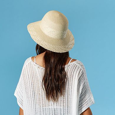 Braided Sun Hat - Beige