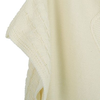 Bailey Poncho - Cream