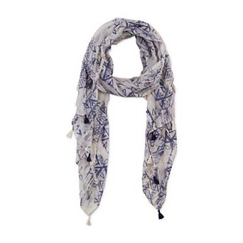 Abstract Print Scarf