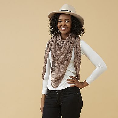 Fall Cowboy Scarf - Beige