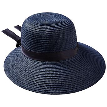 Navy With Navy Bow Classic Madeline Hat