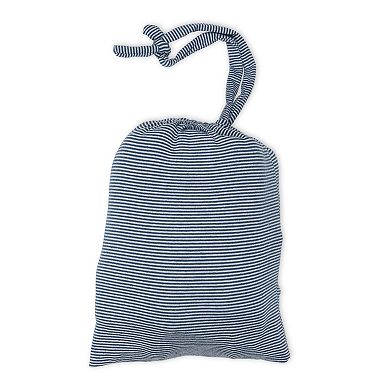 Jersey Stripe - Blanket Scarf - Navy Stripe
