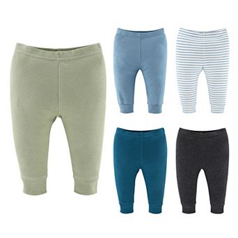 The Peanutshell Baby Boy Pants, 5-Pack, Boy Basics