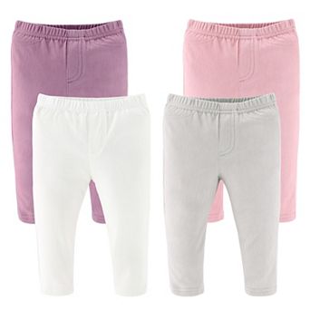 The Peanutshell Baby Girl Jeggings, 4-Pack, Girl