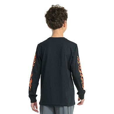 Boys 8-20 adidas Long Sleeve Flame Tee
