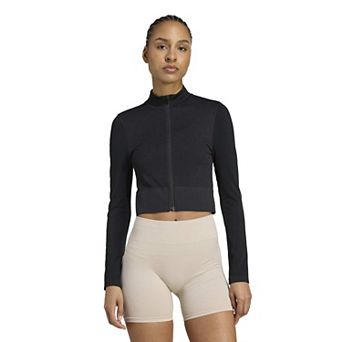 Women's adidas Zip Through Knit Training Jacket