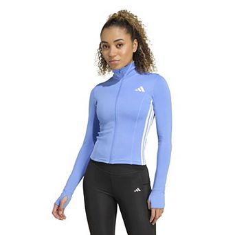Women's adidas Essentials 3-Stripes Zip Through Training Jacket
