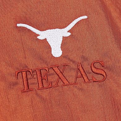 Men's Mitchell & Ness Texas Orange Texas Longhorns Team 3.0 Anorak Half-Zip Hoodie