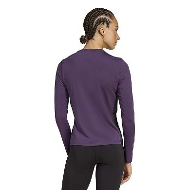 Women’s adidas Essentials 3-Stripes Long Sleeve Training Shirt