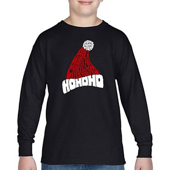 All I Want For Christmas Is You - Boy's Word Art Long Sleeve T-shirt