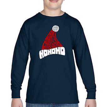 All I Want For Christmas Is You - Boy's Word Art Long Sleeve T-shirt