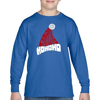All I Want For Christmas Is You - Boy's Word Art Long Sleeve T-shirt