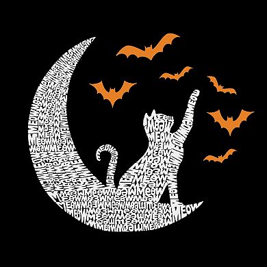 Lunar Bats - Boy's Word Art Crewneck Sweatshirt