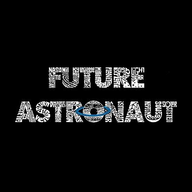 Future Astronaut - Boy's Word Art Hooded Sweatshirt