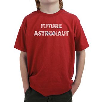 Future Astronaut - Boy's Word Art T-shirt