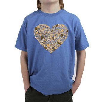 Fall Vibes - Boy's Word Art T-shirt