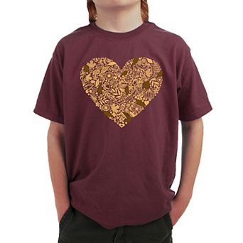 Fall Vibes - Boy's Word Art T-shirt