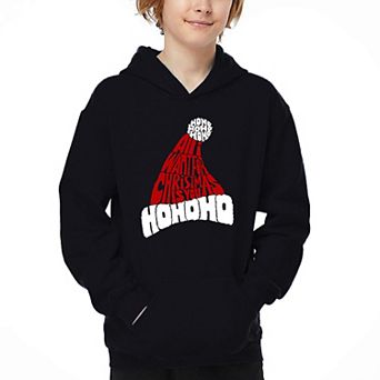 All I Want For Christmas Is You - Boy's Word Art Hooded Sweatshirt