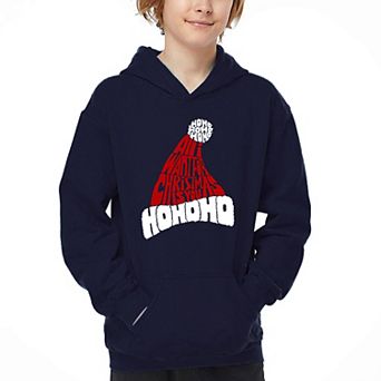 All I Want For Christmas Is You - Boy's Word Art Hooded Sweatshirt