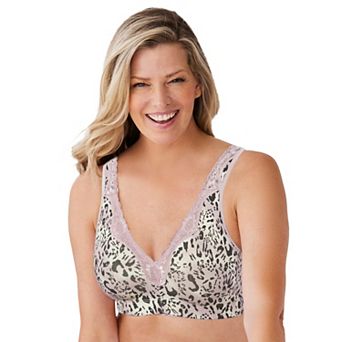 Catherines Women's Plus Size Cotton Comfort Wireless Bra