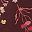 Mahogany Red Floral
