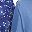 French Blue Tie Dye
