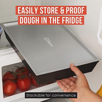 Chef Pomodoro Authentic Detroit-Style Pizza Pan Lid (Lid 14 x 10 inch)