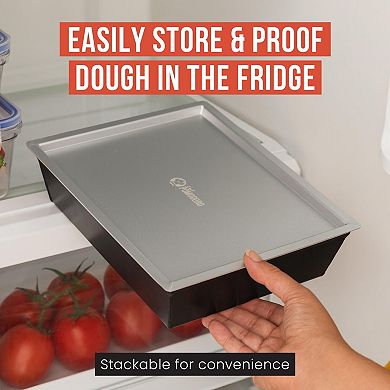 Chef Pomodoro Authentic Detroit-Style Pizza Pan Lid (Lid 10 x 8 inch)