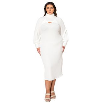 Plus Size Aster Two Piece Sweater Dress Set