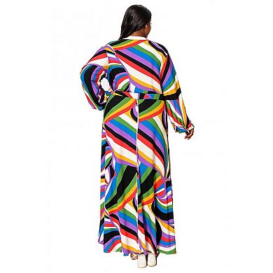 Plus Size Vacanza Maxi Dress