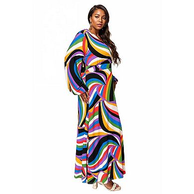 Plus Size Vacanza Maxi Dress