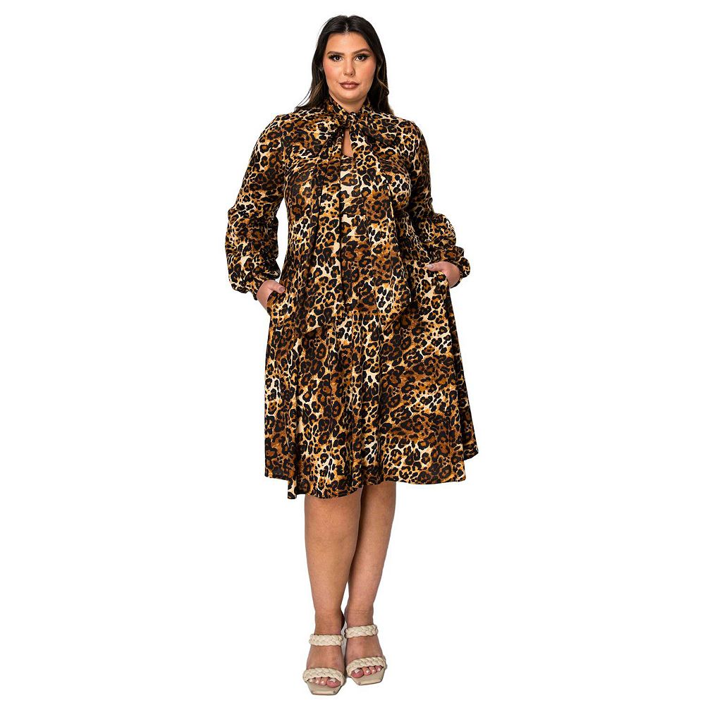 Plus Size Zayleigh Flare Dress