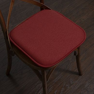 Sweet Home Charlotte Jacquard Cover Memory Foam Chair Cushion 4-Pack