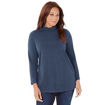 Catherines Women's Plus Size Suprema Turtleneck