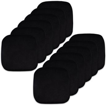 Sweet Home Memory Foam Honeycomb Non-Slip Chair Cushion 12-Pack