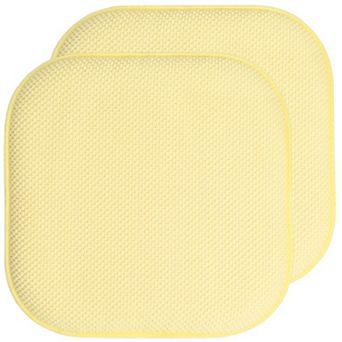 Sweet Home Memory Foam Honeycomb Non-Slip Chair Cushion 2-Pack