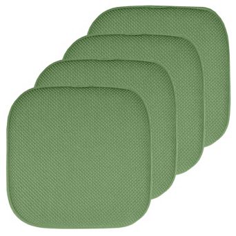 Sweet Home Memory Foam Honeycomb Non-Slip Chair Cushion 4-Pack