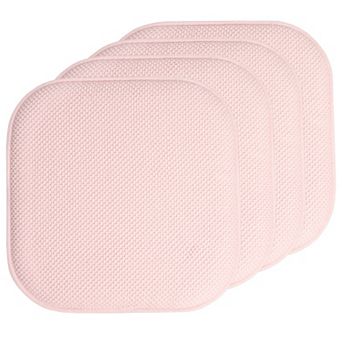 Sweet Home Memory Foam Honeycomb Non-Slip Chair Cushion 4-Pack