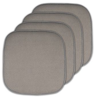 Sweet Home Memory Foam Honeycomb Non-Slip Chair Cushion 4-Pack