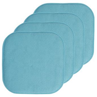 Sweet Home Memory Foam Honeycomb Non-Slip Chair Cushion 4-Pack