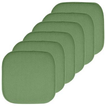 Sweet Home Memory Foam Honeycomb Non-Slip Chair Cushion 6-Pack
