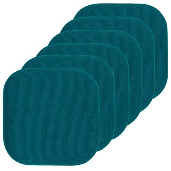 Sweet Home Memory Foam Honeycomb Non-Slip Chair Cushion 6-Pack