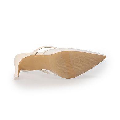 Apt. 9® Pointed Toe Women's Pearl Heels